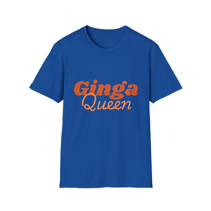 Ginga Queen Unisex T-Shirt - Fun Gift for Women, Casual Wear, Summer Fashion, Birthday Gift, Comfortable Tees