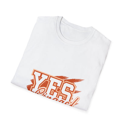 YES GINGAS! Unisex Softstyle T-Shirt, Funny Graphic Tee, Casual Wear, Gift for Friends, Everyday Comfort, Unique Statement Shirt