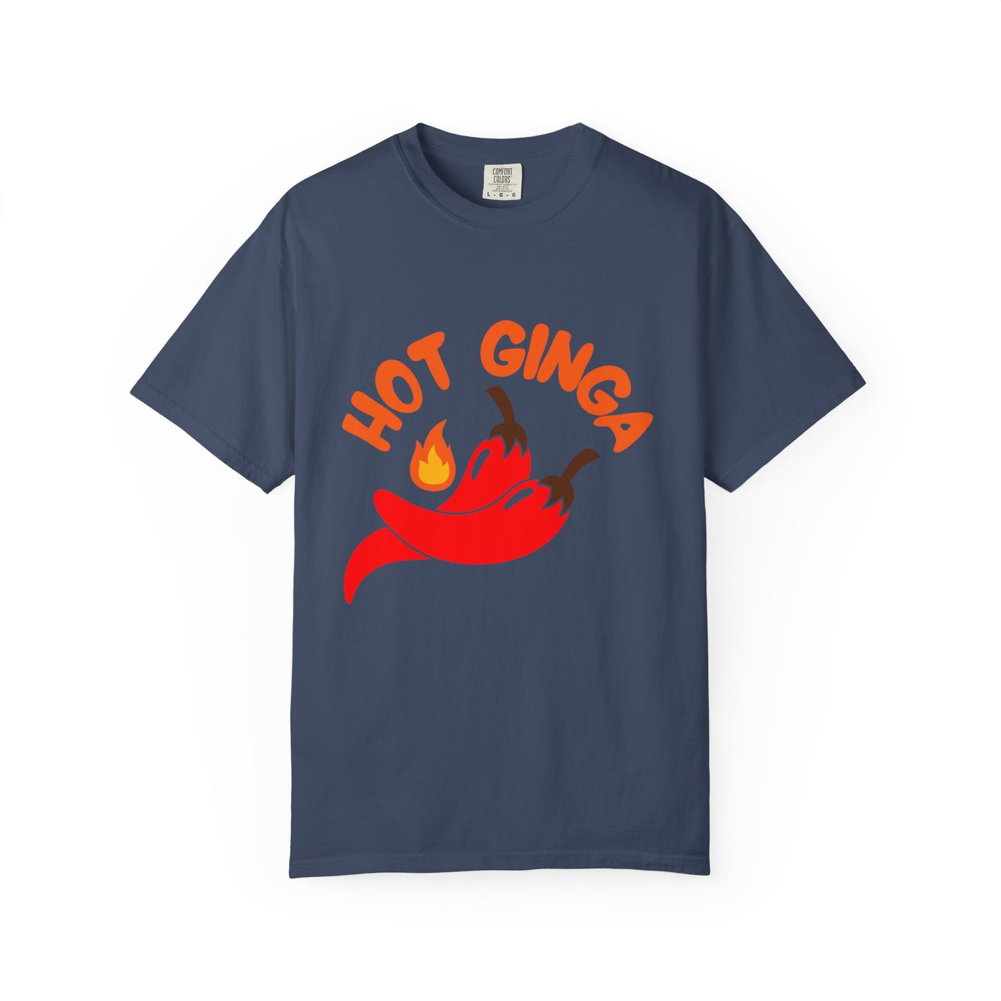 Spicy Chili T-Shirt, Hot Ginga Tee, Casual Summer Top, Gift for Spice Lovers, Unisex Graphic Shirt, Trendy Streetwear