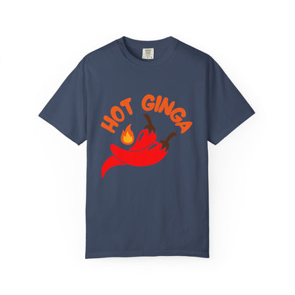 Spicy Chili T-Shirt, Hot Ginga Tee, Casual Summer Top, Gift for Spice Lovers, Unisex Graphic Shirt, Trendy Streetwear