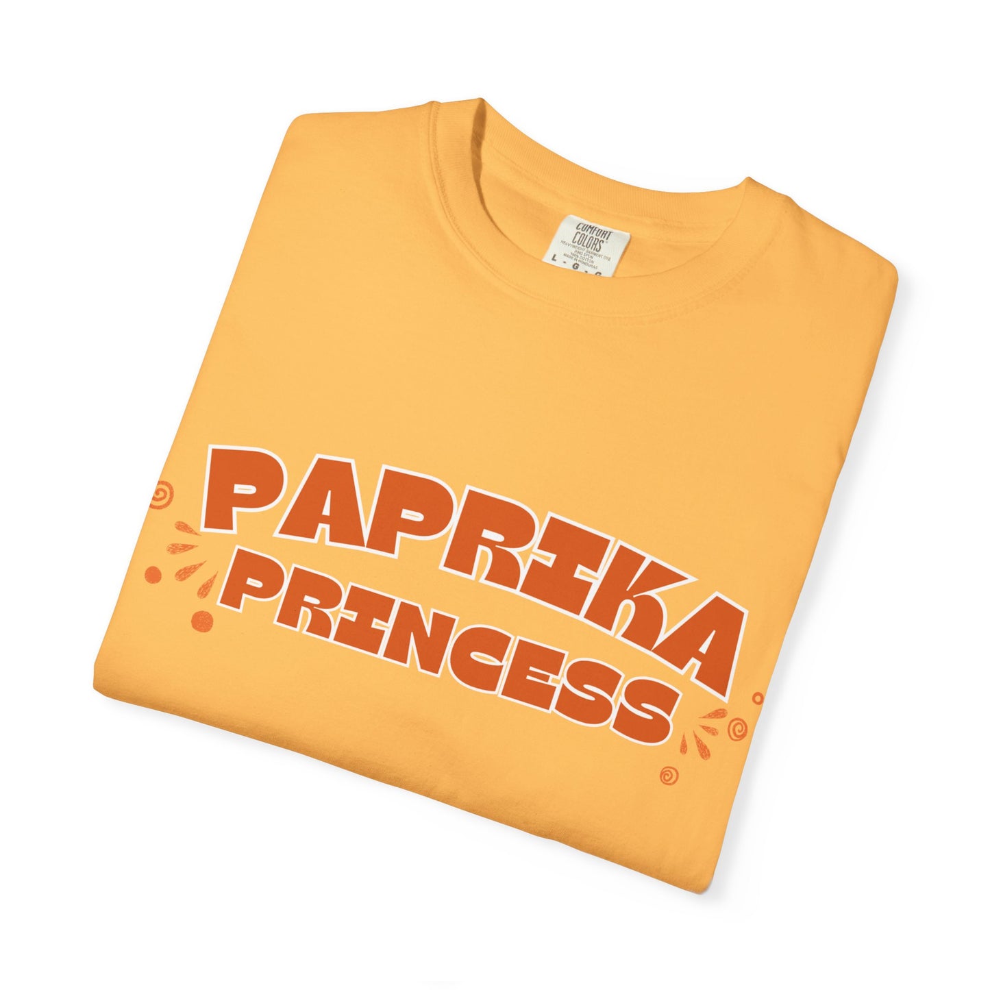 Paprika Princess Unisex T-Shirt | Gift for Foodies, Trendy Apparel, Casual Wear, Summer Fashion, Birthday Gift