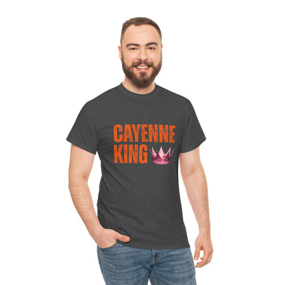 Cayenne King Cotton Tee | Unisex Graphic T-Shirt, Casual Wear, Birthday Gift, Affordable Fashion, Everyday Comfort