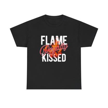 Flame Kissed Unisex Heavy Cotton Tee - Trendy Graphic Tee, Streetwear Fashion, Gift for Him/Her, Casual Outfit Staple, Statement Shirt