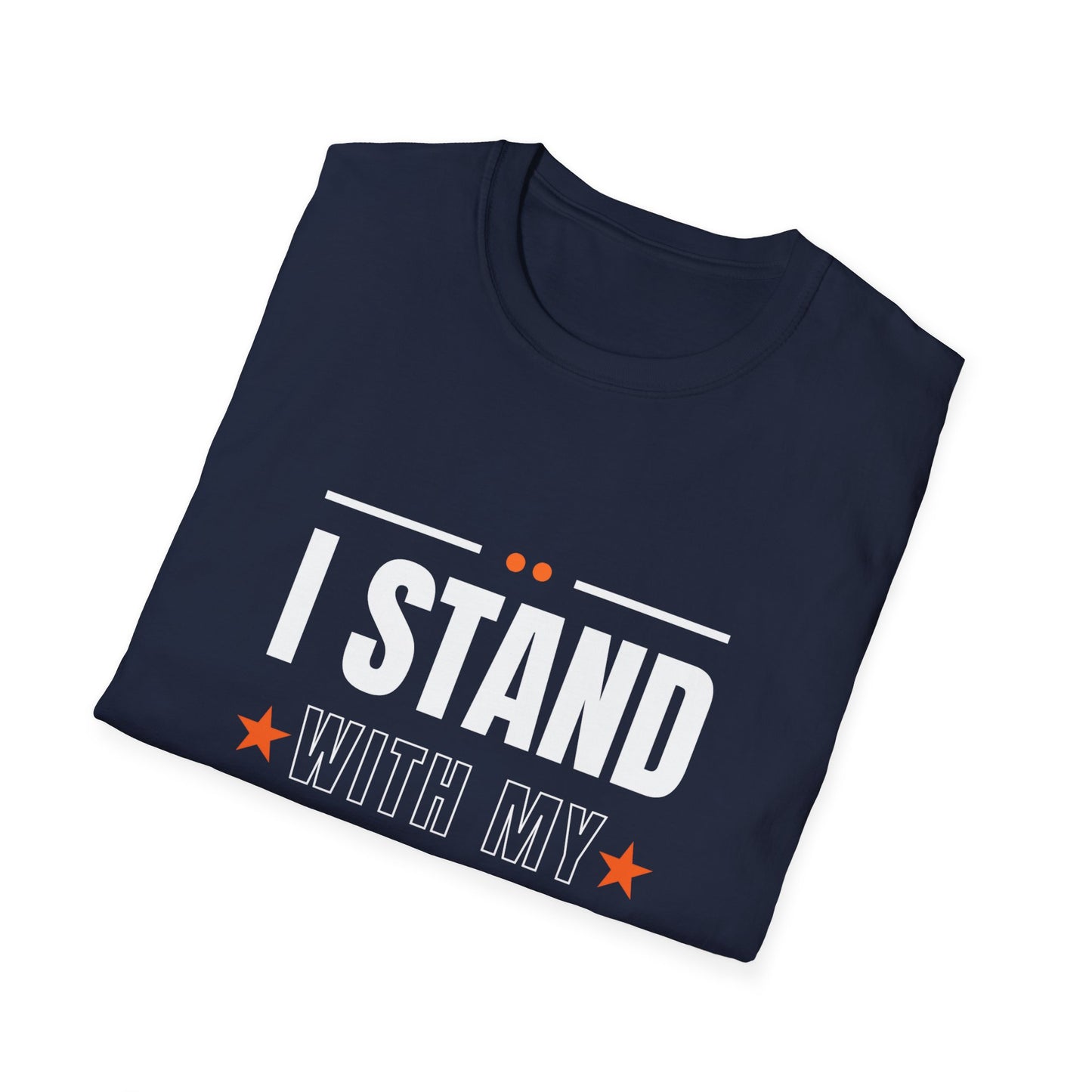 I Stand With My Gingas Unisex Softstyle T-Shirt | Bold Statement Tee, Casual Wear, Gift for Friends, Empowerment Apparel, Social [...]
