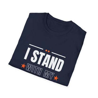 I Stand With My Gingas Unisex Softstyle T-Shirt | Bold Statement Tee, Casual Wear, Gift for Friends, Empowerment Apparel, Social [...]