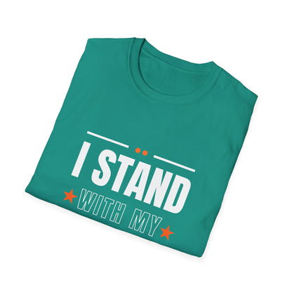I Stand With My Gingas Unisex Softstyle T-Shirt | Bold Statement Tee, Casual Wear, Gift for Friends, Empowerment Apparel, Social [...]