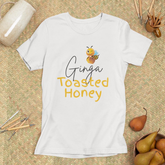 Bee-Themed Unisex Heavy Cotton Tee - Perfect Gift for Honey Lovers, Casual Wear, Eco-Friendly, Birthday, Honey Appreciation
