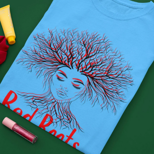 Empowering Black Roots Tee, Unisex Heavy Cotton Tee, Black Power Shirt, Afrocentric Apparel, Gift for Activists, Celebration of Culture