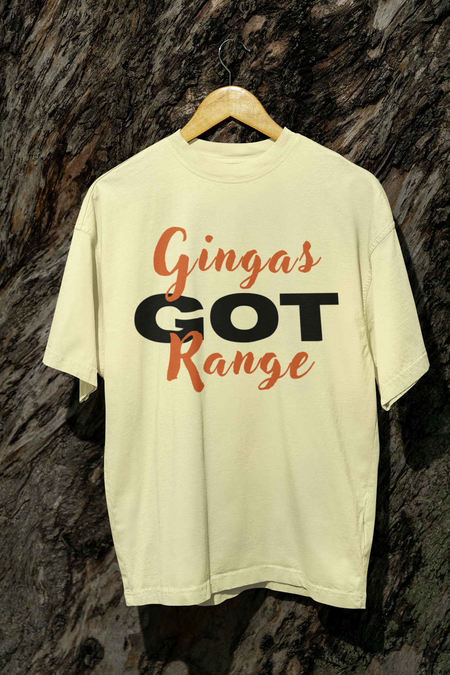 Gingas Got Range Unisex Heavy Cotton Tee, Funny Tee, Gift for Ginger Lovers, Casual Wear, Unique Statement Shirt