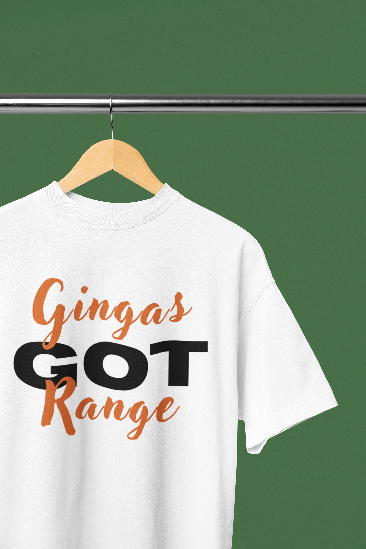 Gingas Got Range Unisex Heavy Cotton Tee, Funny Tee, Gift for Ginger Lovers, Casual Wear, Unique Statement Shirt