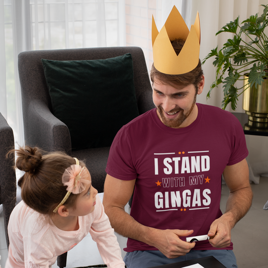 I Stand With My Gingas Unisex Softstyle T-Shirt | Bold Statement Tee, Casual Wear, Gift for Friends, Empowerment Apparel, Social [...]