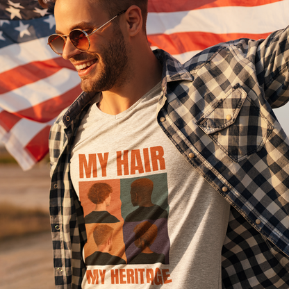 Heritage Pride Tee, Celebrate Cultural Identity, Unisex T-Shirt, Gift for Heritage Month, Inclusive Fashion Statement